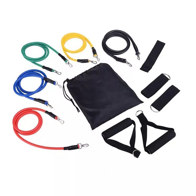 Serenily 11PC Resistance Bands Set - Exercise Bands for Resistance