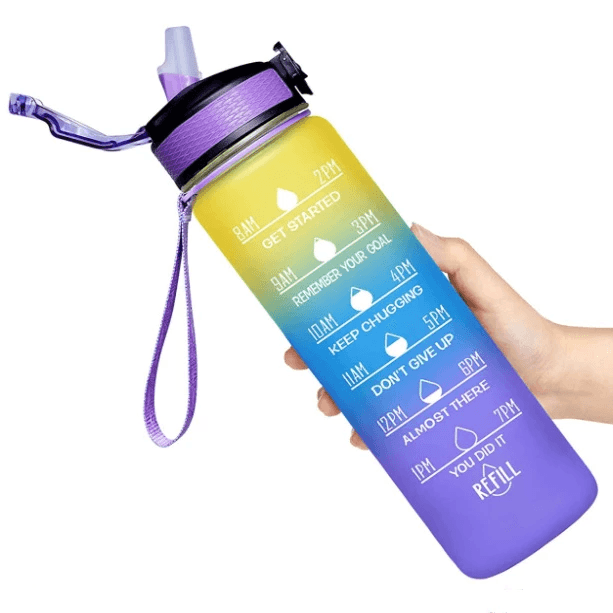linqin Botanical Pattern Mens Sports Water Bottle for Women Boys Girls  Water Bottle with Straw : : Sports & Outdoors